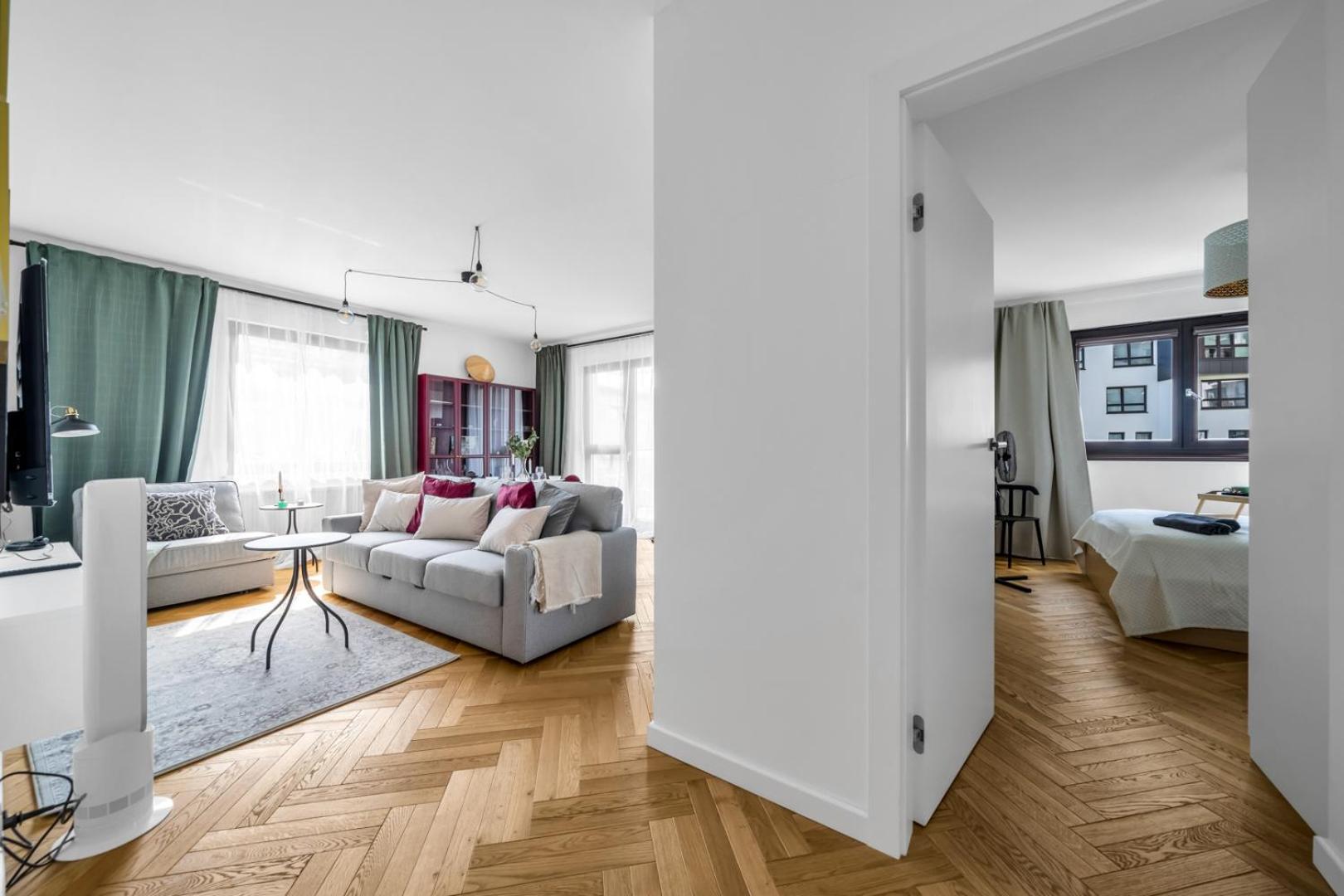 Skierniewicka Apt - Parking, Workspace, Balcony - By Rentujemy วอร์ซอ ภายนอก รูปภาพ